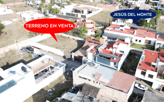 TERRENO EN VENTA EN MORELIA, JESÚS DEL MONTE