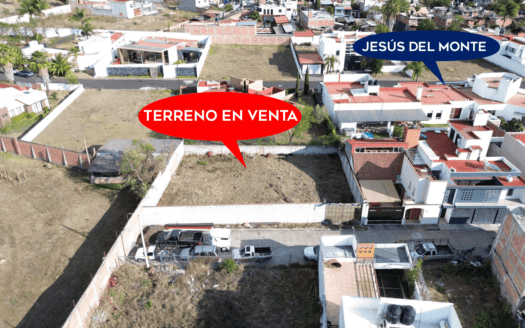 TERRENO EN VENTA EN MORELIA, JESÚS DEL MONTE