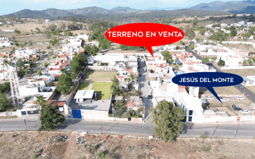 TERRENO EN VENTA EN MORELIA, JESÚS DEL MONTE