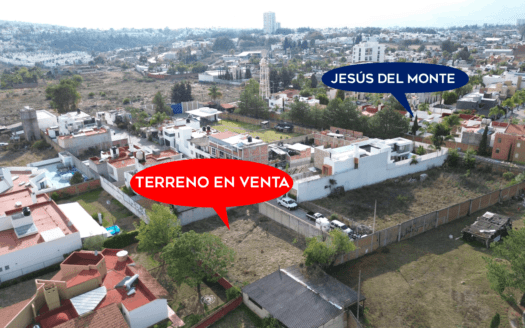 TERRENO EN VENTA EN MORELIA, JESÚS DEL MONTE