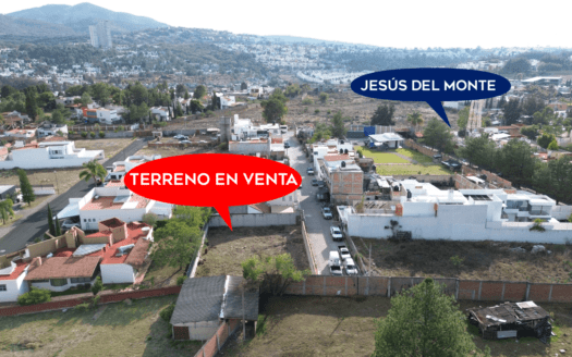 TERRENO EN VENTA EN MORELIA, JESÚS DEL MONTE