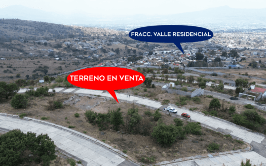 TERRENO EN VENTA EN MORELIA, FRACC. MESOAMERICA