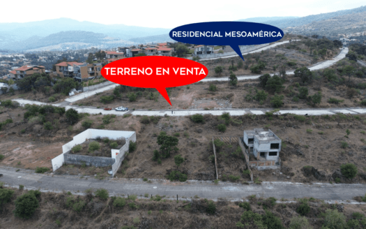 TERRENO EN VENTA EN MORELIA, FRACC. MESOAMERICA