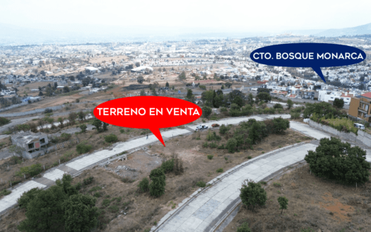TERRENO EN VENTA EN MORELIA, FRACC. MESOAMERICA