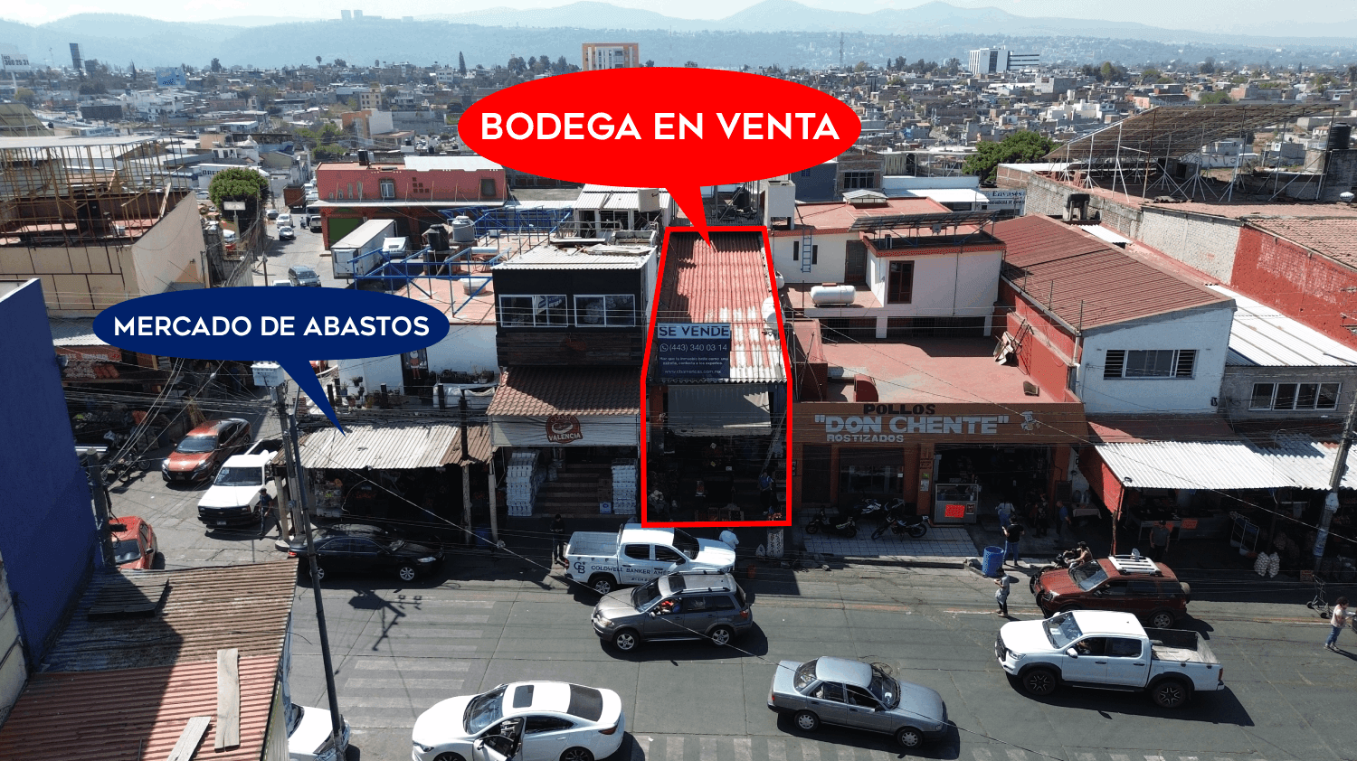 Bodega en venta en Morelia, Central de Abastos 1
