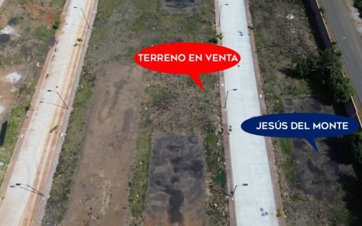 TERRENO EN VENTA EN COTO PRIVADO, JESÚS DEL MONTE.