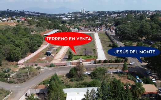 TERRENO EN VENTA EN COTO PRIVADO, JESÚS DEL MONTE.