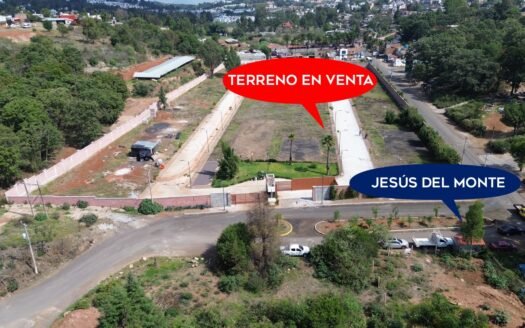 TERRENO EN VENTA EN COTO PRIVADO, JESÚS DEL MONTE.