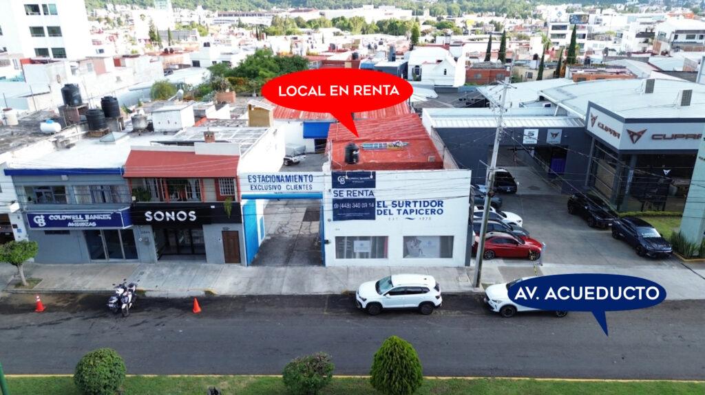 Local en renta en Morelia, Poblado Ocolusen 1