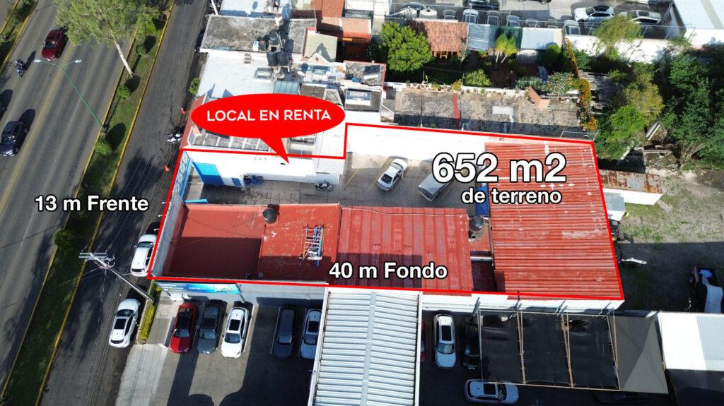 Local en renta en Morelia, Poblado Ocolusen 3