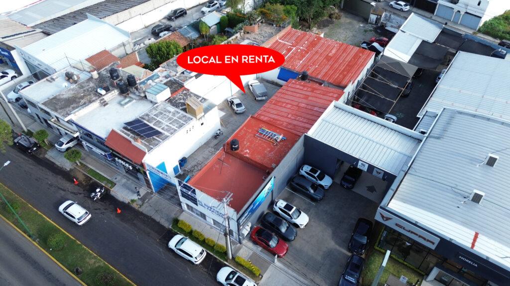 Local en renta en Morelia, Poblado Ocolusen 6