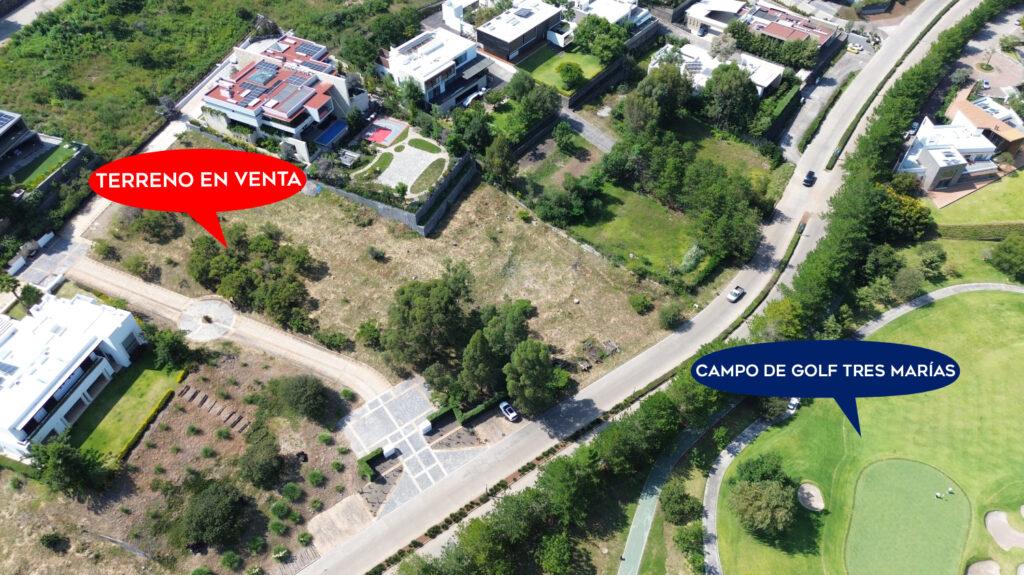 Terreno en venta en Morelia, Club de Golf Tres Marías 11