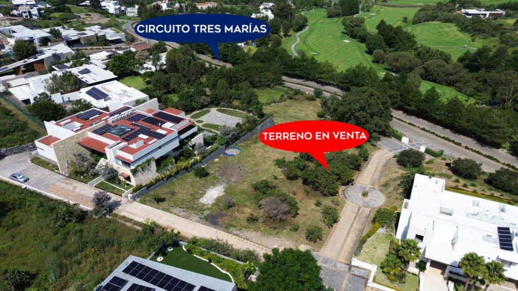 Terreno en venta en Morelia, Club de Golf Tres Marías 12