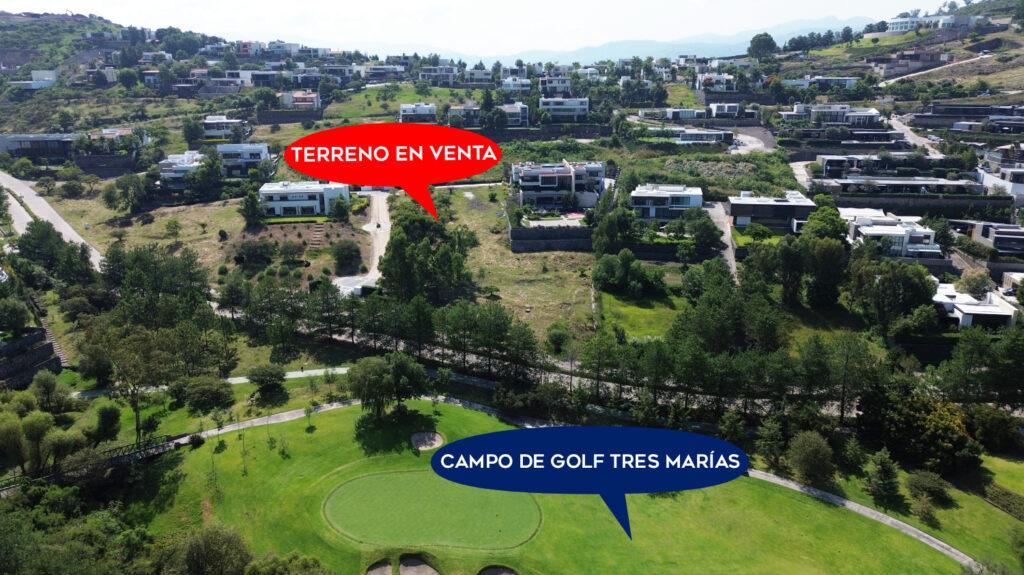 Terreno en venta en Morelia, Club de Golf Tres Marías 4