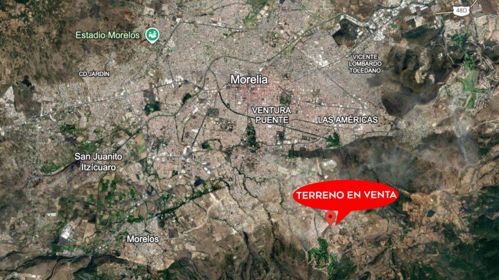 Terreno en venta en Morelia, Vistas Altozano2